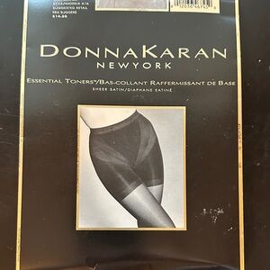 Donna Karan Black Sheer Satin Toners